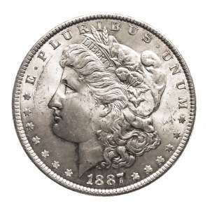 Stany Zjednoczone Ameryki (USA), 1 Morgan dollar 1887, Filadelfia.