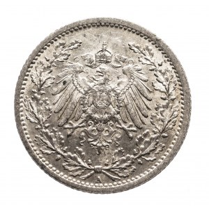 Niemcy, Cesarstwo Niemieckie (1871-1918), 1/2 marki 1906 A, Berlin