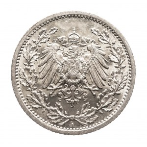 Niemcy, Cesarstwo Niemieckie (1871-1918), 1/2 marki 1907 A, Berlin