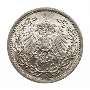 Niemcy, Cesarstwo Niemieckie (1871-1918), 1/2 marki 1915 A, Berlin