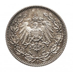 Niemcy, Cesarstwo Niemieckie (1871-1918), 1/2 marki 1915 E, Muldenhutten