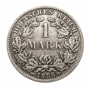 Niemcy, Cesarstwo Niemieckie (1871-1918), 1 marka 1896 D, Monachium