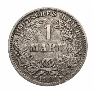 Niemcy, Cesarstwo Niemieckie (1871-1918), 1 marka 1901 J, Hamburg