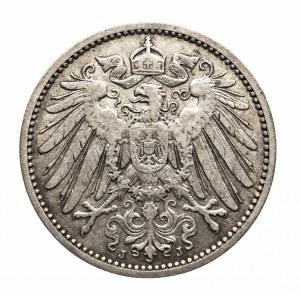 Niemcy, Cesarstwo Niemieckie (1871-1918), 1 marka 1906 J, Hamburg