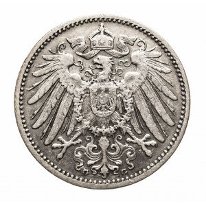 Niemcy, Cesarstwo Niemieckie (1871-1918), 1 marka 1906 G, Karlsruhe