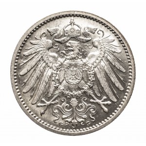 Niemcy, Cesarstwo Niemieckie (1871-1918), 1 marka 1907 G, Karlsruhe