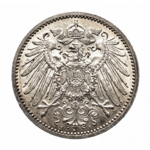 Niemcy, Cesarstwo Niemieckie (1871-1918), 1 marka 1909 A, Berlin