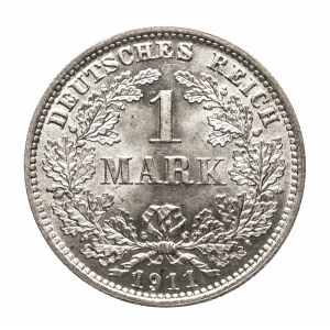 Niemcy, Cesarstwo Niemieckie (1871-1918), 1 marka 1911 E, Muldenhutten