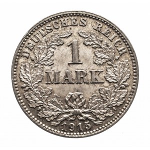 Niemcy, Cesarstwo Niemieckie (1871-1918), 1 marka 1915 J, Hamburg