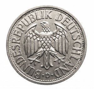 Germany, West Germany, 2 marks 1951 D, Munich