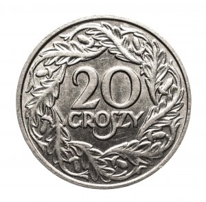 Poland, Second Republic (1918-1939), 20 pennies 1923.