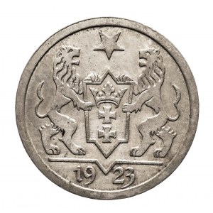 Wolne Miasto Gdańsk 1920-1939, 2 guldeny 1923, Utrecht, Koga
