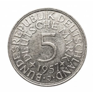 Niemcy, RFN, 5 marek 1957 J, Hamburg