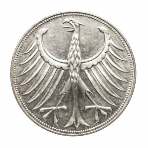Niemcy, RFN, 5 marek 1957 F, Stuttgart
