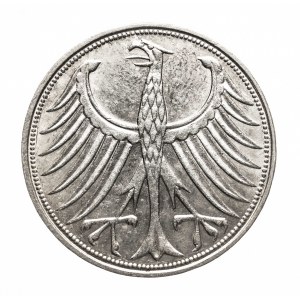 Niemcy, RFN, 5 marek 1958 G, Karlsruhe