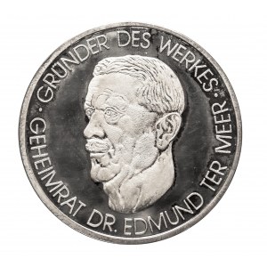 Niemcy, RFN, medal - dr, Edmund Ter Meer, srebro