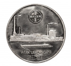 Germany, West Germany, medal - Dr, Edmund Ter Meer, silver