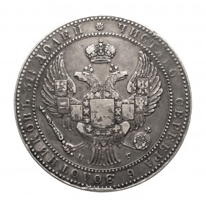 Zabór Rosyjski, Mikołaj I (1825-1855), 1 1/2 rubla / 10 złotych 1835 НГ, Petersburg