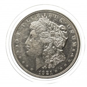 Stany Zjednoczone Ameryki (USA), Morgan dolar 1921 D, Denwer.