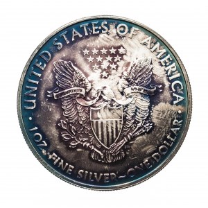 Stany Zjednoczone Ameryki (USA), 1 dolar 2010, Filadelfia, uncja srebra