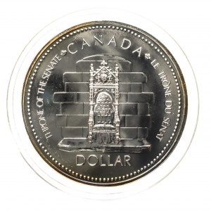 Kanada, Elżbieta II (1952-2022), 1 Dolar Otawa 1977 - 25. rocznica wstąpienia Elżbiety II na tron.