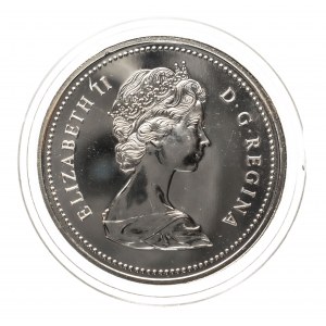 Kanada, Elżbieta II (1952-2022), 1 Dolar Ottawa 1975 - Calgary.