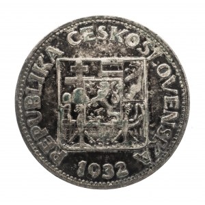 Czechy, Pierwsza Republika (1919-1938), 10 koron 1932, Kremnica