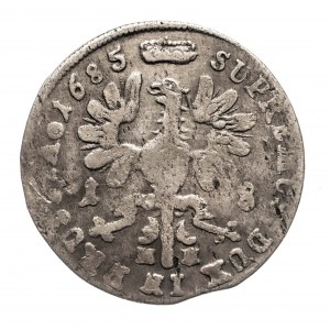 Niemcy, Prusy, Fryderyk Wilhelm (1640-1688), ort 1685 HS, Królewiec