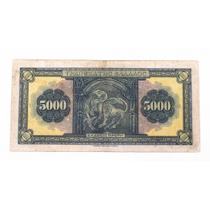 Grecja, 5.000 drachm 1932
