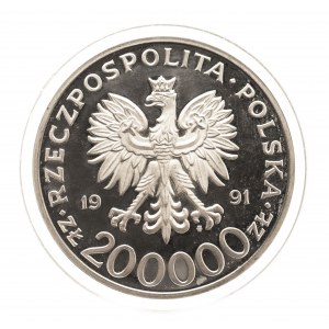 Polska, Rzeczpospolita od 1989 roku, 200000 złotych 1991, 70 Lat Międzynarodowych Targów Poznańskich