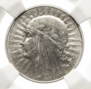 Poland, Second Republic (1918-1939), 2 gold 1932 Woman, NGC MS 62
