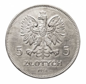 Polska, II Rzeczpospolita (1918-1939), 5 złotych 1928 