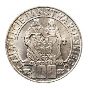Polska, PRL (1944-1989), 100 złotych 1966, Mieszko i Dąbrówka
