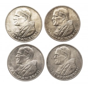 Polska, PRL (1944-1989), 1000 złotych 1983, Jan Paweł II - zestaw 4 sztuk