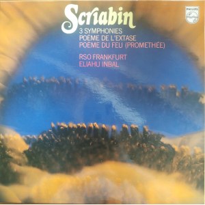 Aleksander Skriabin, 3 symfonie, Poemat ekstazy, Prometeusz: Poemat ognia / Dyr. Eliahu Inbal (4 winyle)