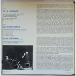 Wolfgang Amadeusz Mozart, Igor Strawinski / Wyk. David Oistrakh, dyr. Bernard Haitink