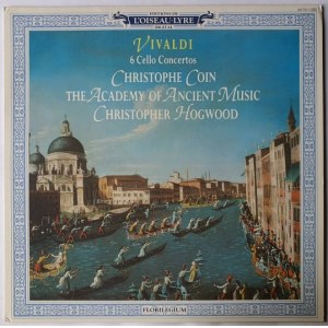 Antonio Vivaldi, 6 koncertów wiolonczelowych / Wyk. Christophe Coin, dyr. Christopher Hogwood