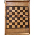 Szachownica vintage / Zestaw do tryktraka / Backgammon
