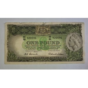 1 funt / 1 pound / Commonwealth of Australia