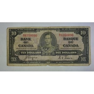 10 dolarów / Bank of Canada / 1937