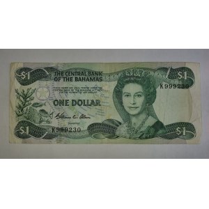 1 dollar / The Central Bank of the Bahamas