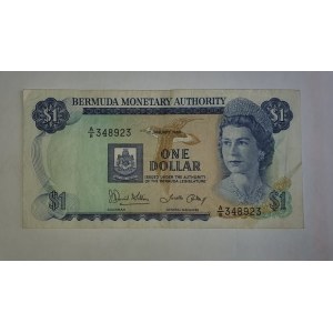 1 dollar / Bermuda Monetary Authority / 1986