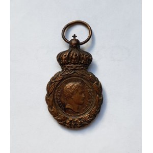 Napoleoński medal pamiątkowy / Kampanie 1792-1815 / Wyspa św. Heleny