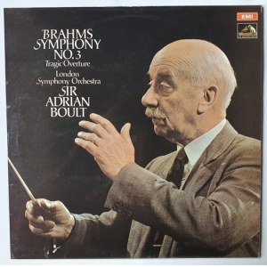 Johannes Brahms, III symfonia F-dur, Uwertura tragiczna / Wyk. London Symphony Orchestra, dyr. Adrian Boult