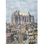 Dawid Masionek (ur. 1994), Jesień gotyku – katedra w Beauvais, 2021