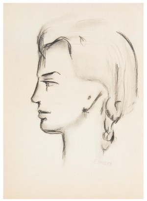 Roman Opałka (1931 Abbeville-Saint-Lucien - 2011 Rzym), Portret kobiety