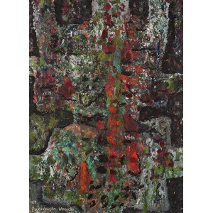 Wanda Paklikowska-Winnicka (1914 Lviv - 2001 Pruszkow), Abstract composition, 1989.