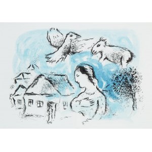 Marc Chagall (1887 Łoźno k. Witebska-1985 Saint-Paul de Vence), Wioska