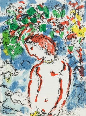 Marc Chagall (1887 Łoźno k. Witebska-1985 Saint-Paul de Vence), Day in Spring