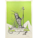 Salvador Dali (1904 Figueres/Hiszpania - 1989 Figueres/Hiszpania), Z cyklu Zabawne sny Pantagruela